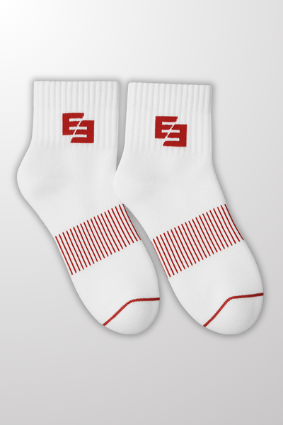 EmmyEvan Youth Socks (Scarlet)